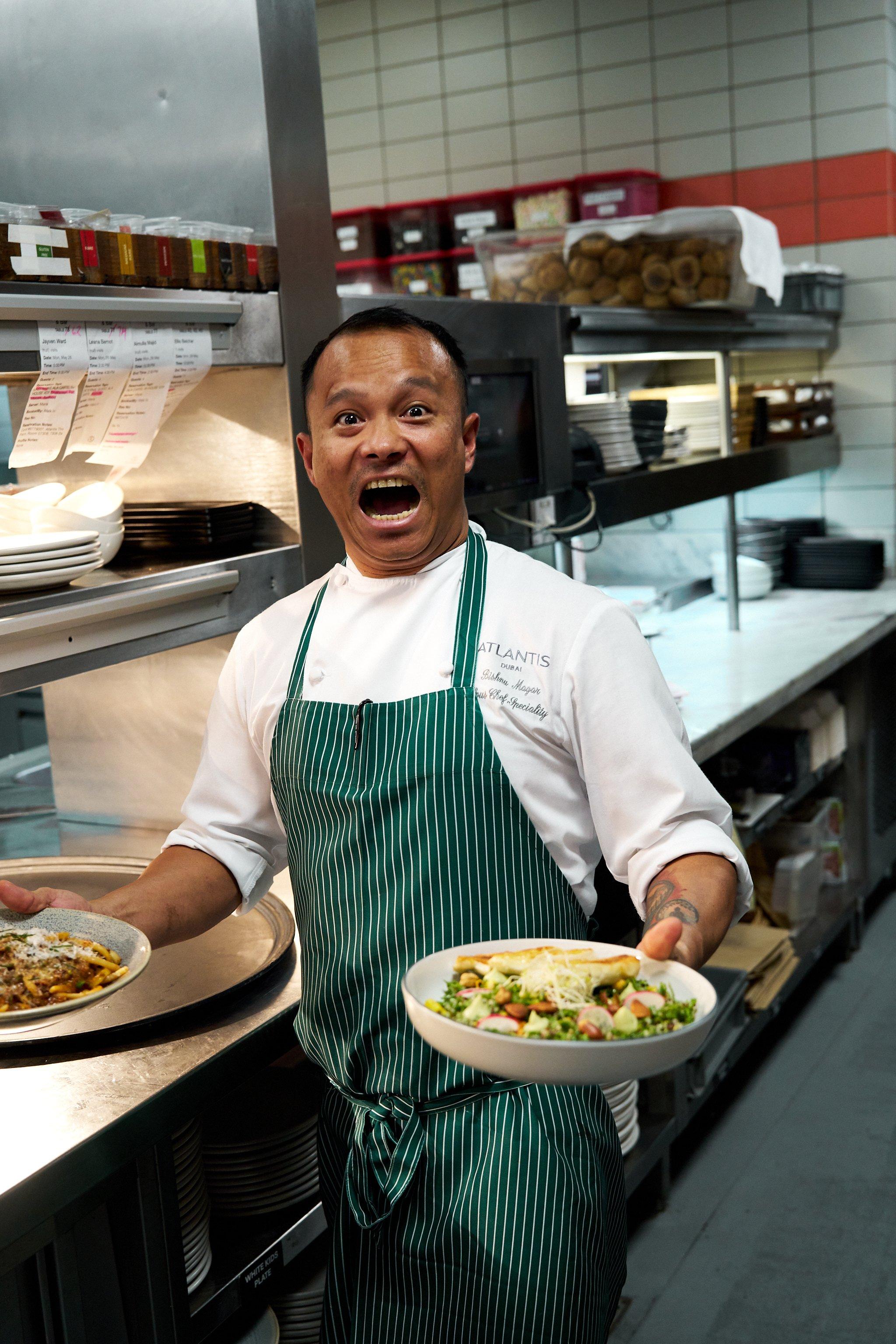 Chef in Bread Street Kitchen